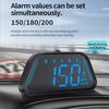 G23 Universal In-Vehicle Hud Head-Up Display With Digital Speedometer And Overspeed Alarm Function Suitable For All Vehicles.