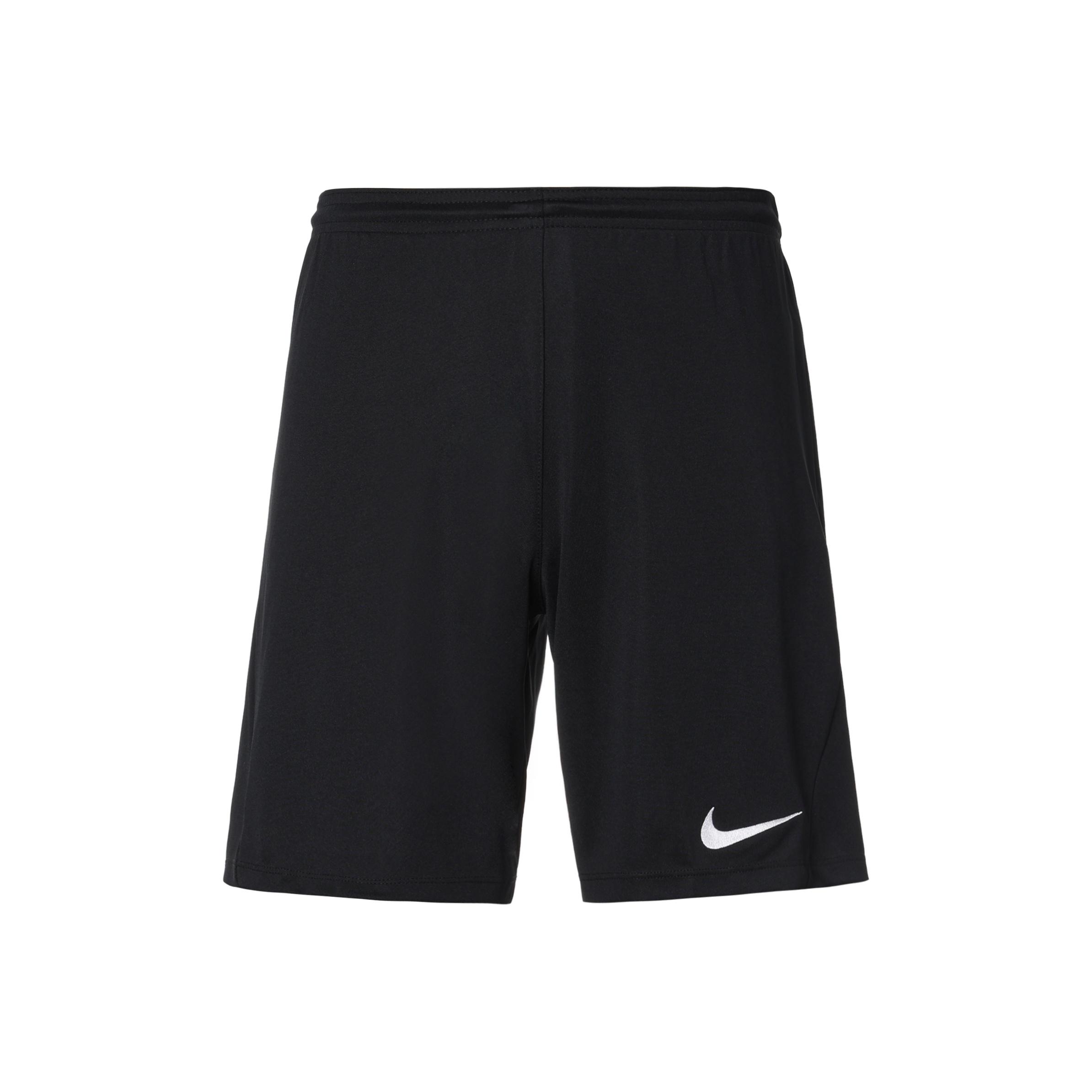 Мужские быстросохнущие дышащие футбольные шорты для тренировок Nike Dri-FIT, черные BV6855-010 L