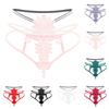 Thong Underwear Women Briefs Flower Embroidery G-String