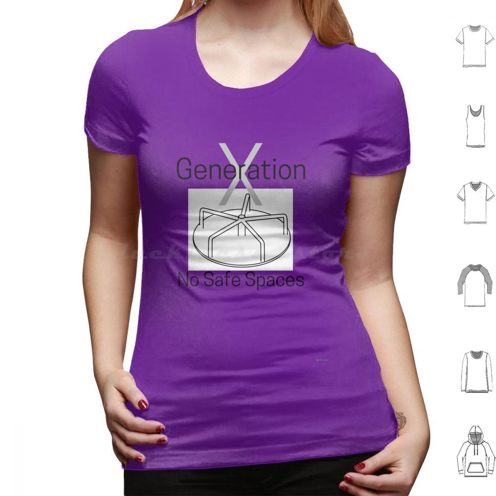 No Safe Spaces T Shirt Big Size 100 Cotton Genx Gen X Generation X Generationx Genxjono Genx Jono Generations Generation 80s