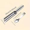 1PCS Stainless Steel Household Meatball Maker for Making Fish Balls and Shrimp Slips Rice Balls and Meat Fillings Cooking Spoon