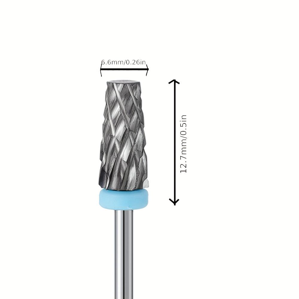 1or 9pcs Tungsten Steel Nail Drill Bit, Nail File, Suitable for Safe and Fast Removal of Gel, Nail Polish and Polish, 3/32 Inch Drill Bit