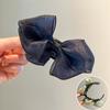 Bow Hairpin Low Ball Hair Accessories Women's Head High Sense Large Grip Clip New Clip Headdress