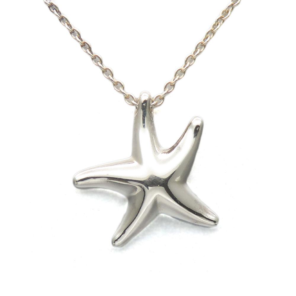 Used TIFFANY&Co. Necklace Star Fish Silver925 3g Silver El Saperetti