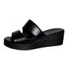 Fish-mouth Style Platform Shoes, Slip-on Shoes, Slippers, Women's New Arrivals, Large Size, Thick Sole, High Heels Devotion