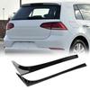 1Pair Self-adhesive Car Side Rear Spoiler Modification Parts for VW Golf 7 MK7 2014-2018