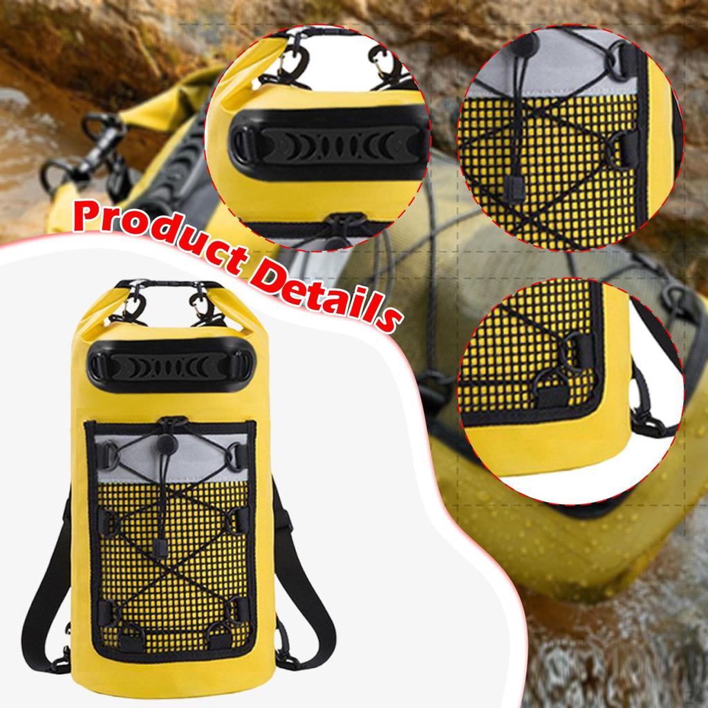 10L Waterproof Storage Bag, Lightweight And Comfortable, with Handle, for Camping, Boating, Hiking