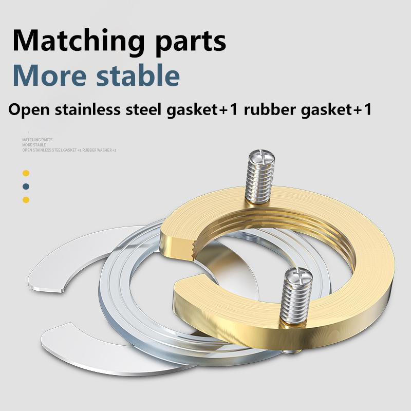 1/3 Sets Kitchen Wash Basin Tools C Type Faucet Anti-Loosing Nut Cap Tap Faucet Fixing Fitting Kit Fastening Circlip Washer Part