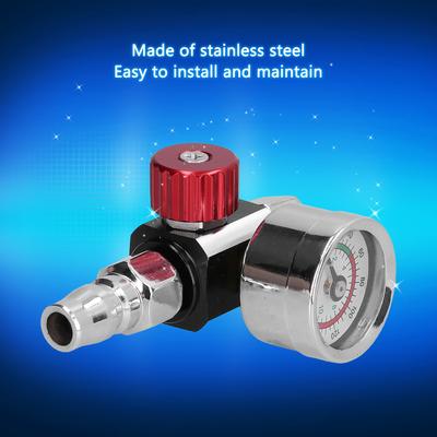 Paint Sprayer Air Regulator Gauge Best Spray Effect G1/4 Thread Paint Gun Air Adjusting Regulator for Pneumatic Spray Gun