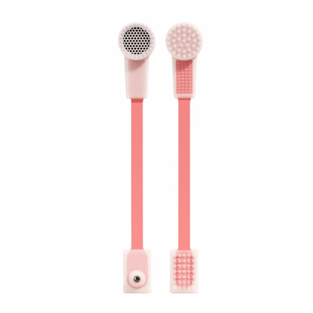 Comfortable Body Massager Flexible Beating Massage Bat Gua Sha Massage Stick Cervical Spine розовый