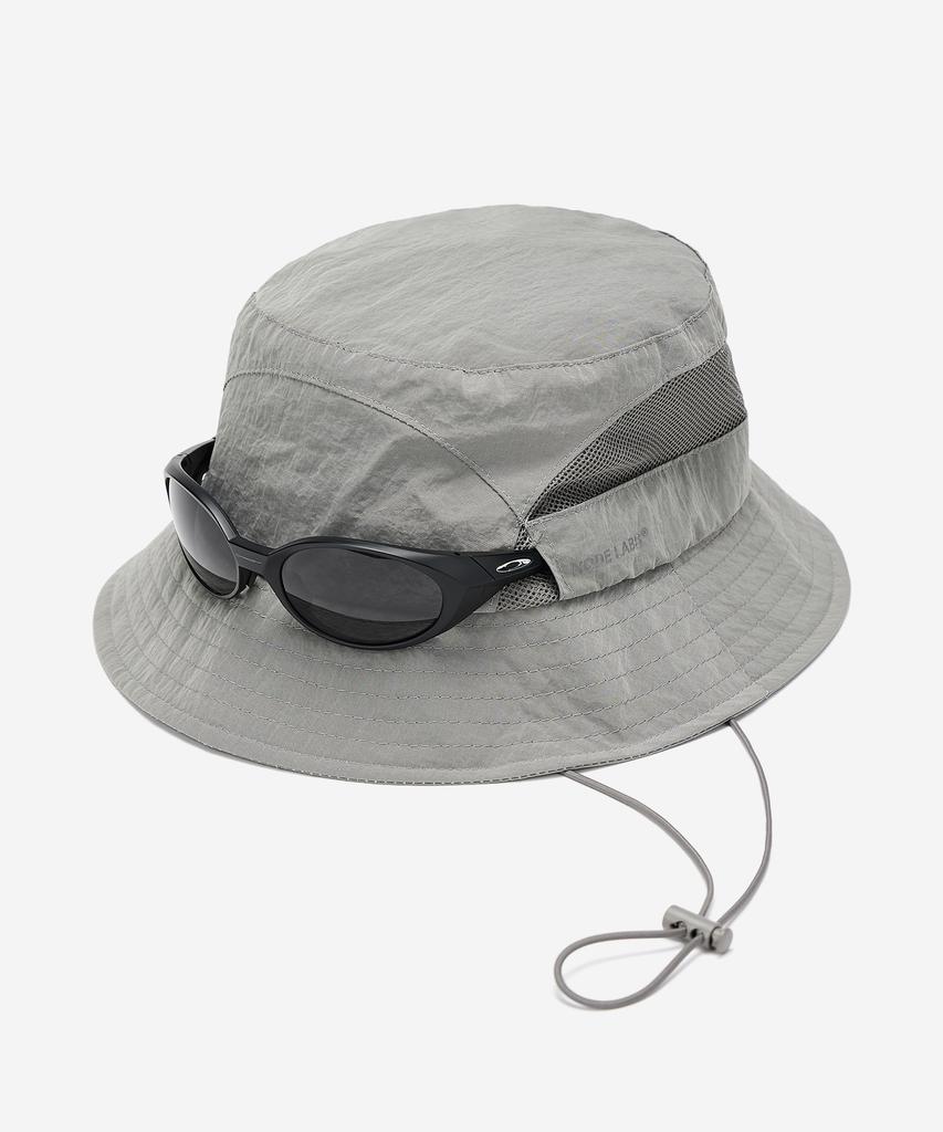 NODE LABS Dev:5 Sunglasses Cut Bucket Hat_Gray