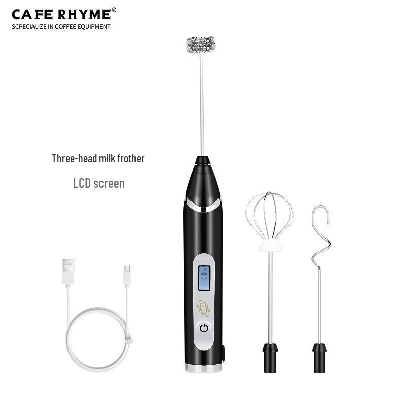 Handheld Electric Milk Frother and Cream Whipper