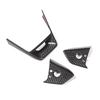 For Tesla Cybertruck 2026-2026 Real carbon fiber car steering wheel button decoration frame sticker car interior accessories