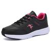 Brand sports and leisure women's shoes Lightweight non-slip soft-soled running shoes Wear leather waterproof shoes in rainy days in spring and autumn