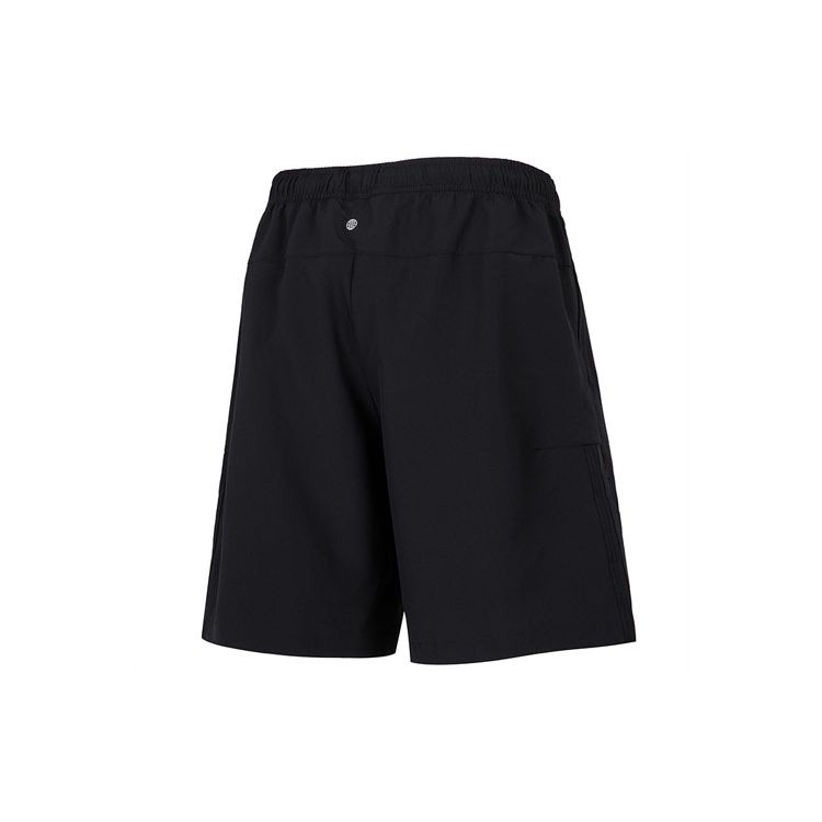 Adidas Fi Lib Wvsh Solid Color Micro Logo Sports Casual Woven Shorts Men Shorts Black HE7405