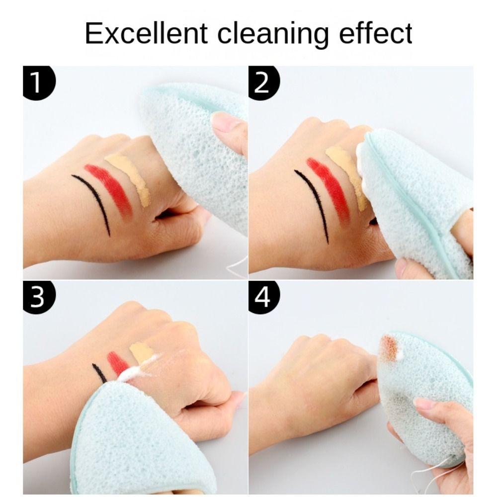 Cleansing Gloves Makeup Remover Gloves Face Wash Puff Face Deep Cleaning Pads Washable Cotton Pads