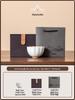 Ru Kiln Crackle Ceramic Kung Fu Tea Cup Set – Handmade Large Tasting Cups with Gift Box