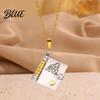 Meaningful Jewelry Gift Book Charm Necklace To My Granddaughter Openable