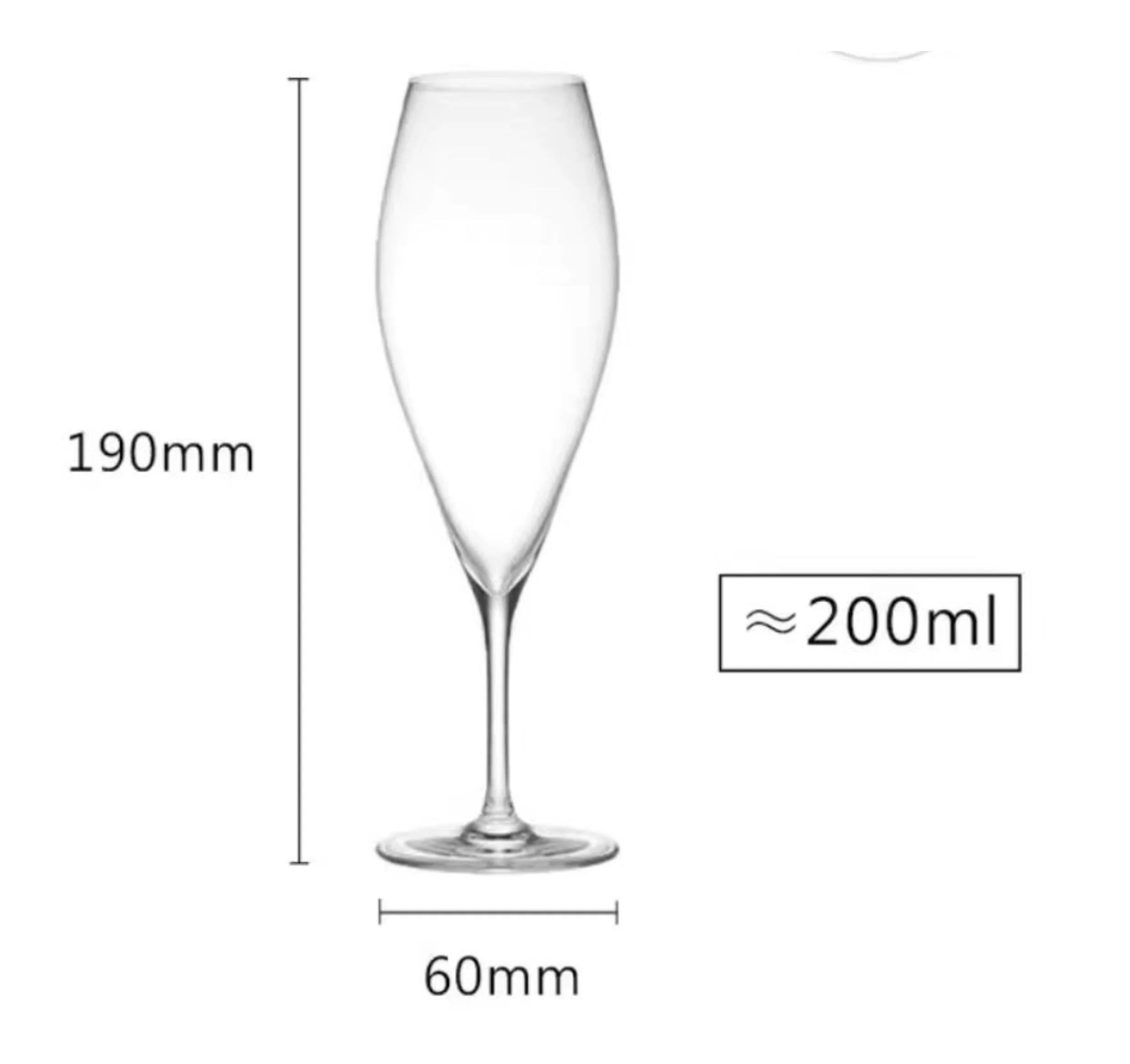 

Japanese Retro Cocktail Glass Home Kitchen Creative Champagne Glass White Wine Cup Crystal Bubble Glass Party Bar Drinking Gifts 200ml