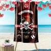 St. Pauli FC Print Strandtuch, Großes Weiches Schnelltrocknendes Handtuch für Strand Camping Schwimmen