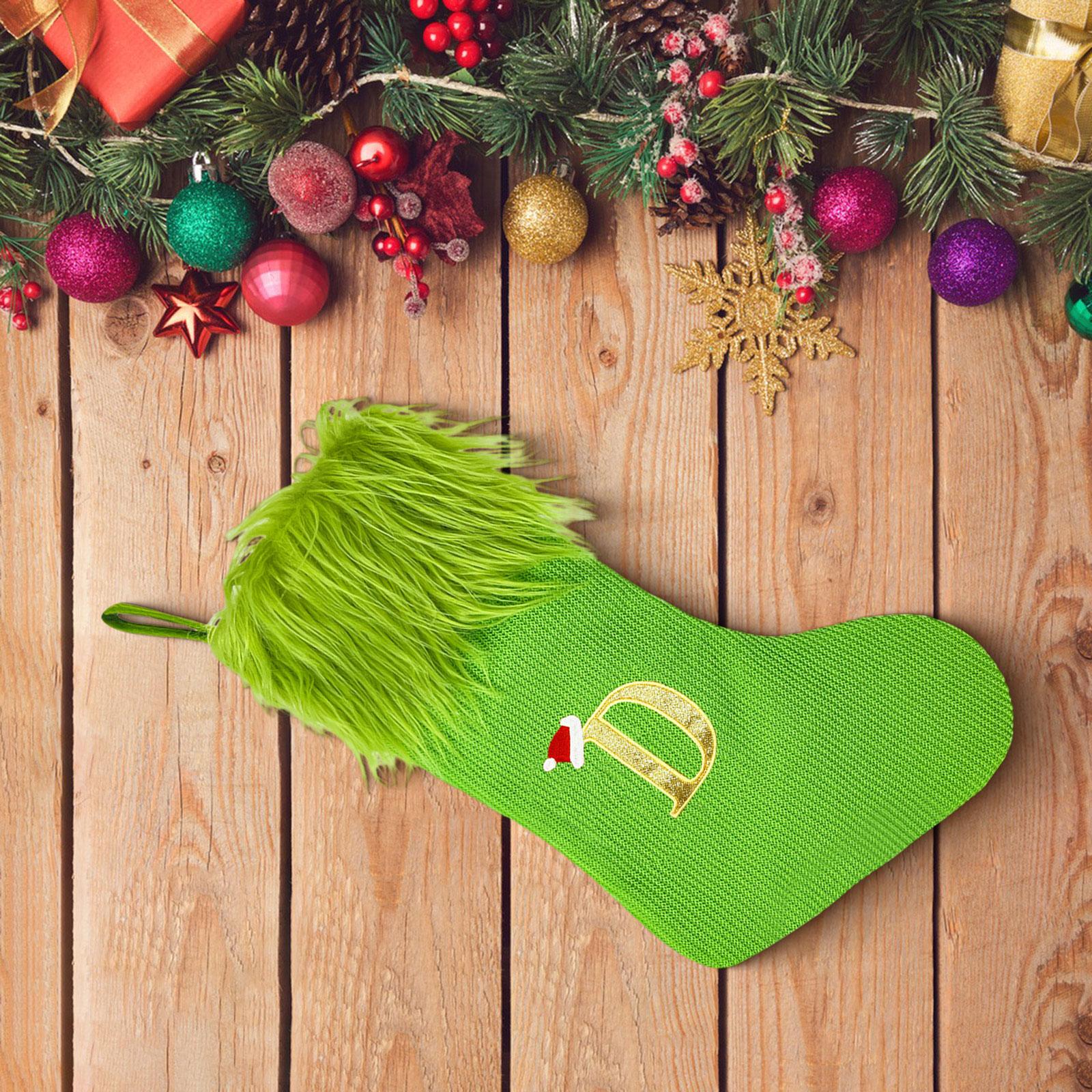Christmas Stockings Xmas Tree Decorations Hanging Stockings Christmas Decorations for Door Home Fireplace Festivals Bedroom