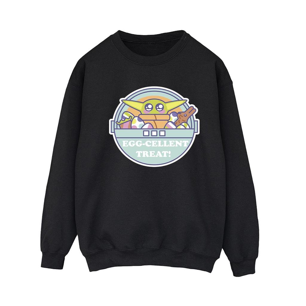 STAR WARS Womens/Ladies The Mandalorian Eggcellent Easter Sweatshirt