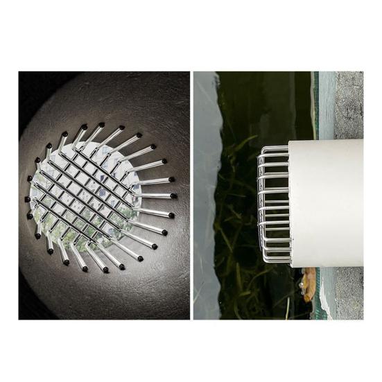1/2Pcs Stainless Steel Mesh Vent Cap Bird Rodent Proof Debris Blocking Gutters Downspouts PVC Metal Pipes Roof Vents Protective Cover