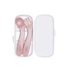 EDISON Self-Feeding Spoon & Fork Set with Case