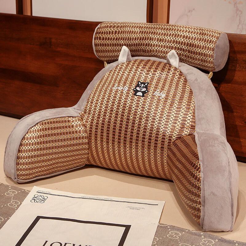 Husky Cooling Lumbar Support Pillow for Bed Reading