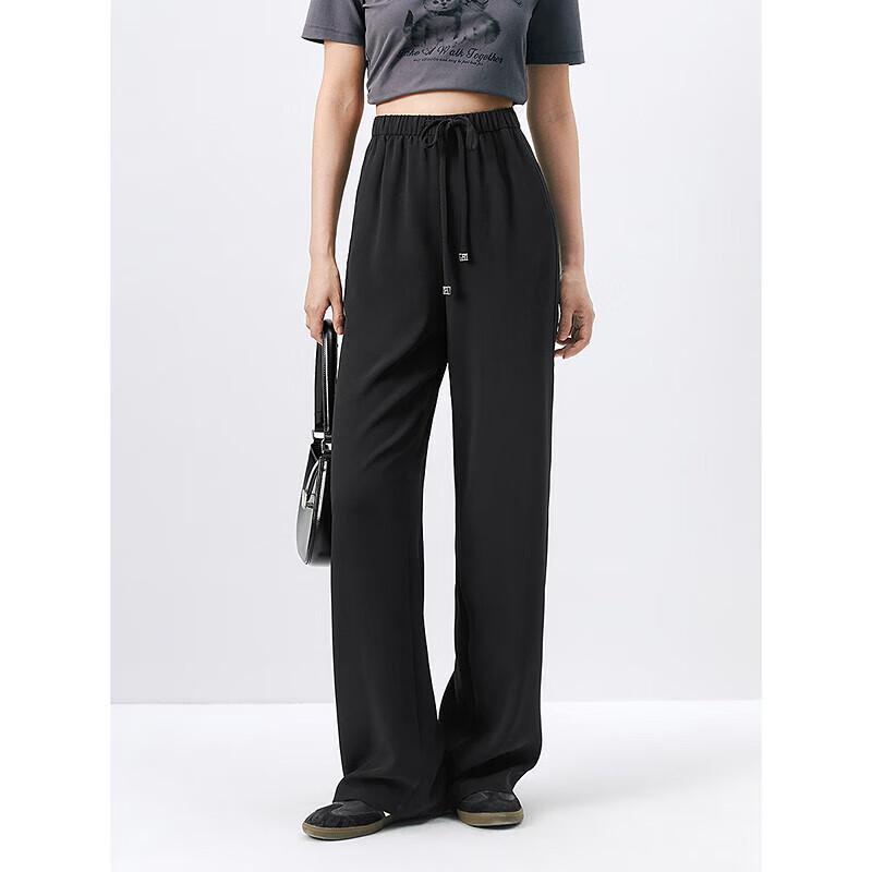PEACEBIRD Women's Straight-Leg Casual Pants