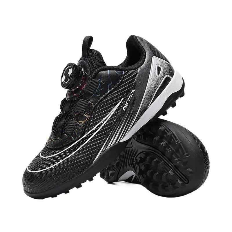 Rotary Buckle Children'S Football Shoes Men And Women Teenagers Broken Nail Indoor Sneakers Student Football Training Sneakers