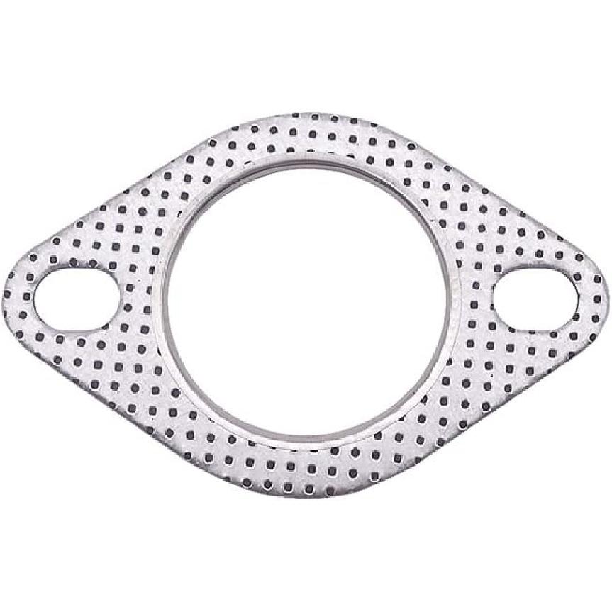 Universal Fitment High Temperature Exhaust Gasket 2-Bolt 2 inch 51mm Exhaust Flange 5 PCS