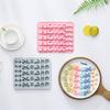 31-Loch Fitness-Thema Silikonform Hanteln Fahrräder Fondant Süßigkeiten Schokoladenform Epoxid Eiswürfelform Harzform Kuchen Dekoration