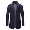 Neue Winter Herren Business Casual Wollmäntel Britischer Stil Übermäntel Dickere Warme Kaschmir Trenchcoats Qualität Lange Jacken 4XL