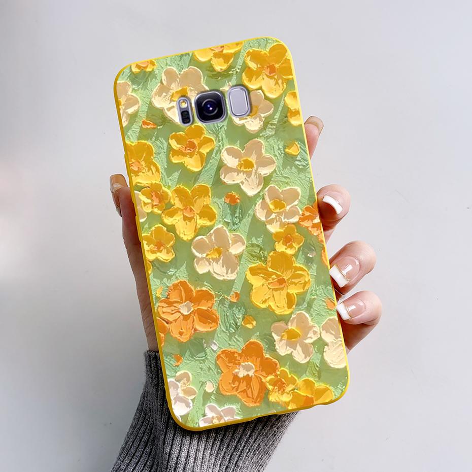 Case For Samsung S8 Plus S8+ Coque Galaxy S8 TPU Soft Silicone Funda Phone Case For Samsung Galaxy S 8 S8 Plus Cover Capa Bumper