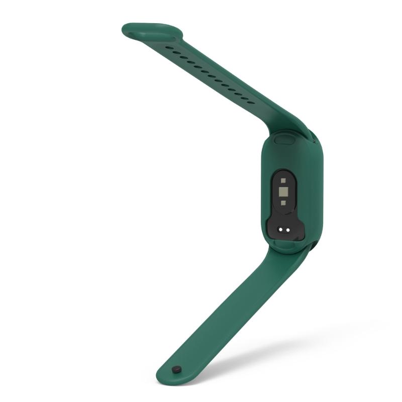 Silicone Screen Protector Housing Compatible for Mi-Band 8 Scratched Resistant Protective Cover Bumper-Shell Shockproof