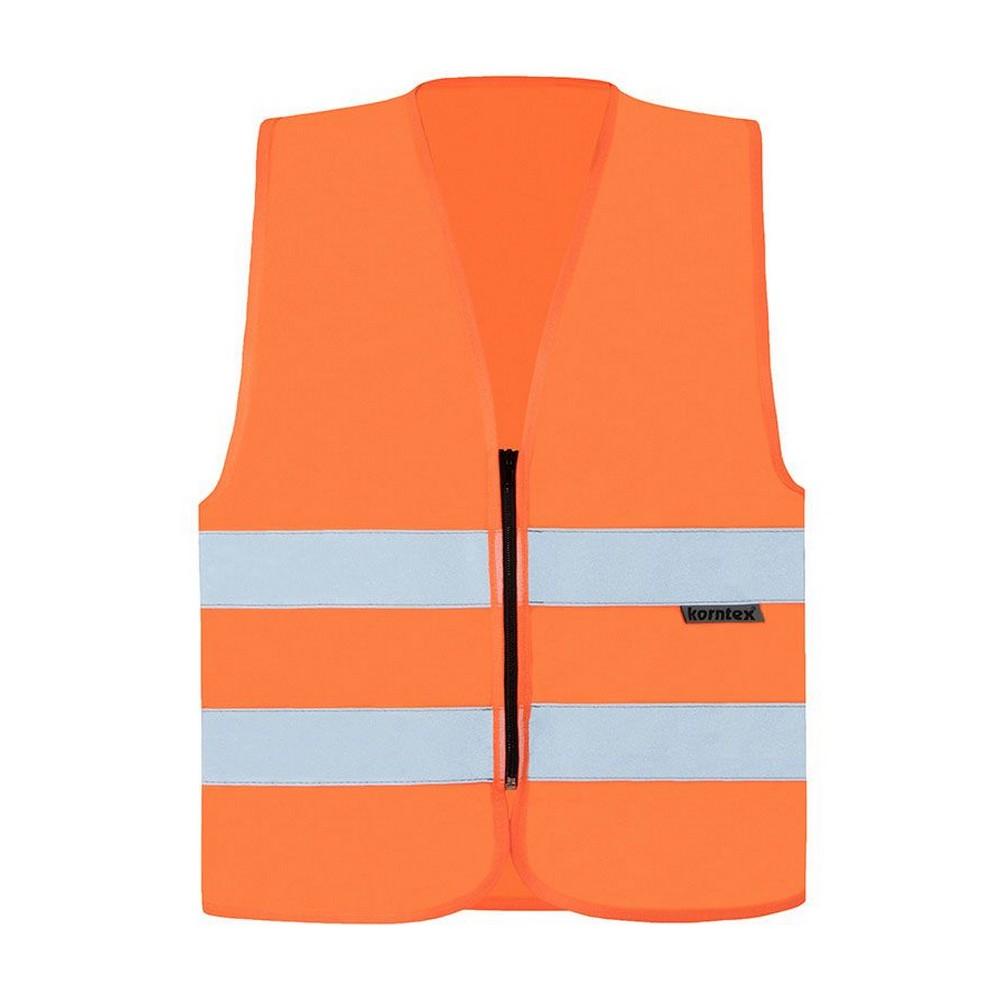 Korntex Unisex Adult Cologne Hi-Vis Zipped Safety Vest
