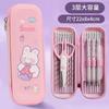 3D Pencil Case, Adorable Panda EVA Design, Large Capacity Waterproof Pencil Case, Stationery Pouch for School Supplies