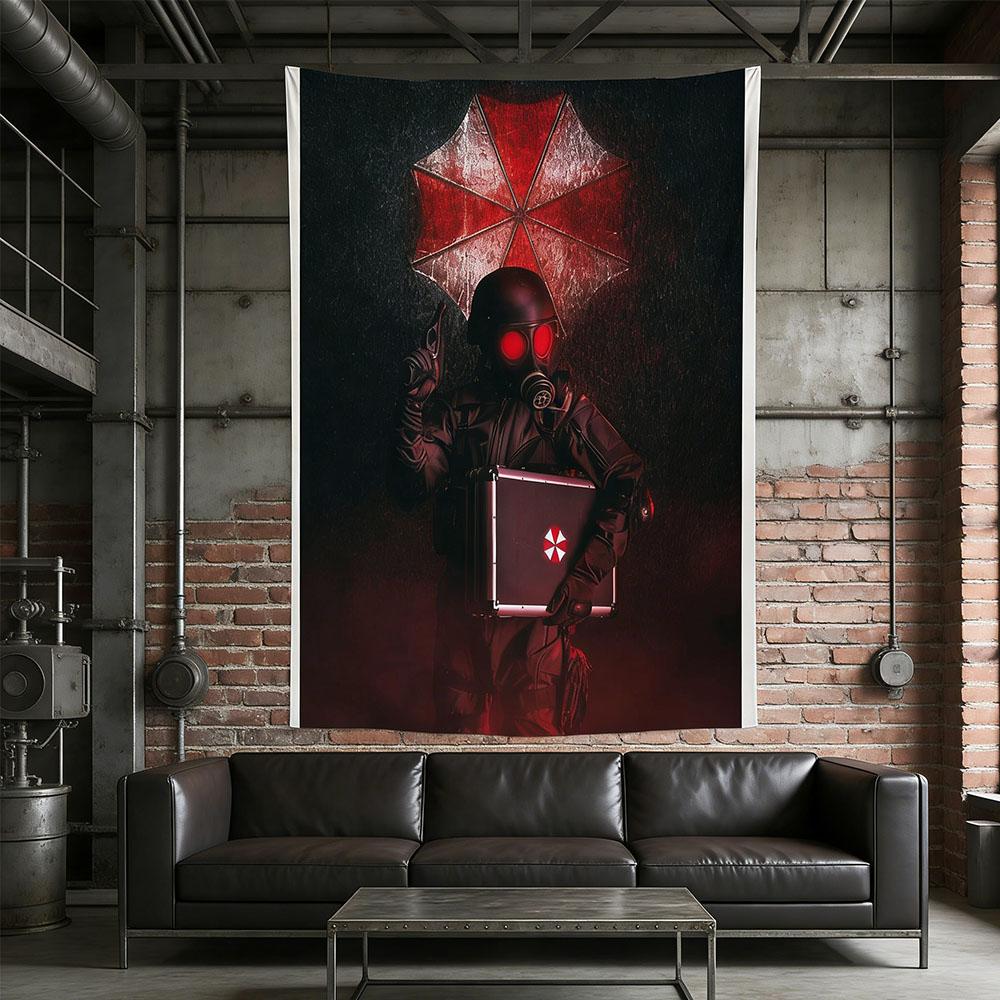 Spiel RResident Kennedy Böse Bedruckter Wandteppich Hippie Dekoration Wohnzimmer Schlafzimmer Heimdekoration Hexerei Böhmen