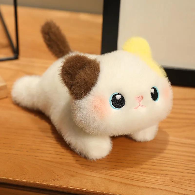 New Baby Animal Plush Toys Cozy Warm Wrist Pad Cute Lying Rabbit Fox Elephant Capybara Panda Penguin Doll Creative Desktop Decor