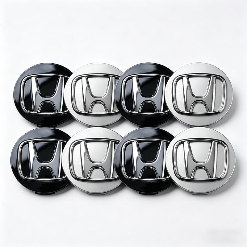 bzsh4 58mm Wheel Hub Center Long Leg New Models Wheel Center Cap Cover Badge Emblem for Honda Mugen Power TypeR Jazz Civic Inspire