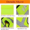 Custom Your Text Logo High Visibility Security Reflective Vest Personalized Construction Traffic Outdoor Safety Cycling Wear