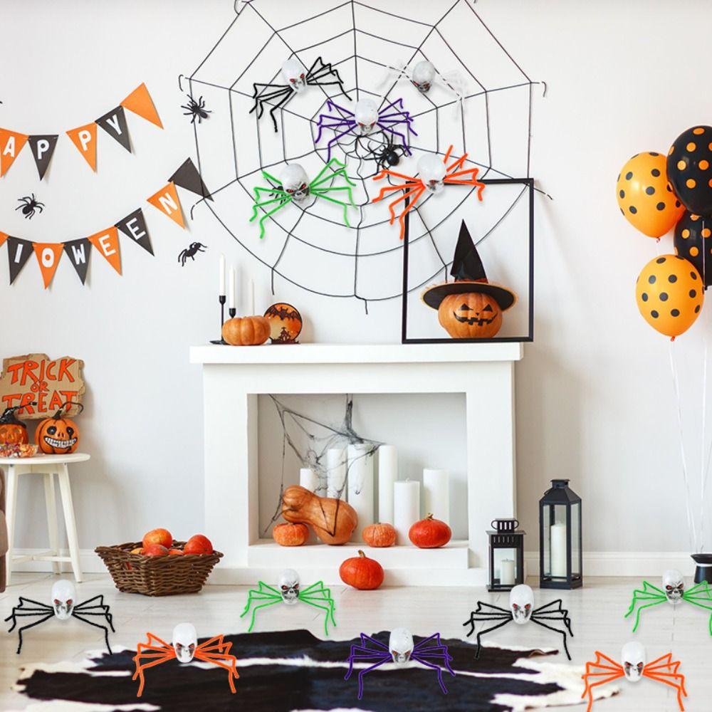 Spukhaus-Simulation Kleiner Geist Spinne Spukhaus-Flucht Horror-Requisiten Tiersammlung