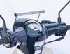 Kijima Motorcycle Handlebar Mounting for Super Cub 110 Chrome Parts, Bar, Steel, ('22-/JA59), 22.2mm, Plated, 204-0712