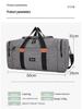 Lightweight Travel Bag: Large Capacity, Folding, Unisex, Portable Luggage & Messenger Bag for Business Trips