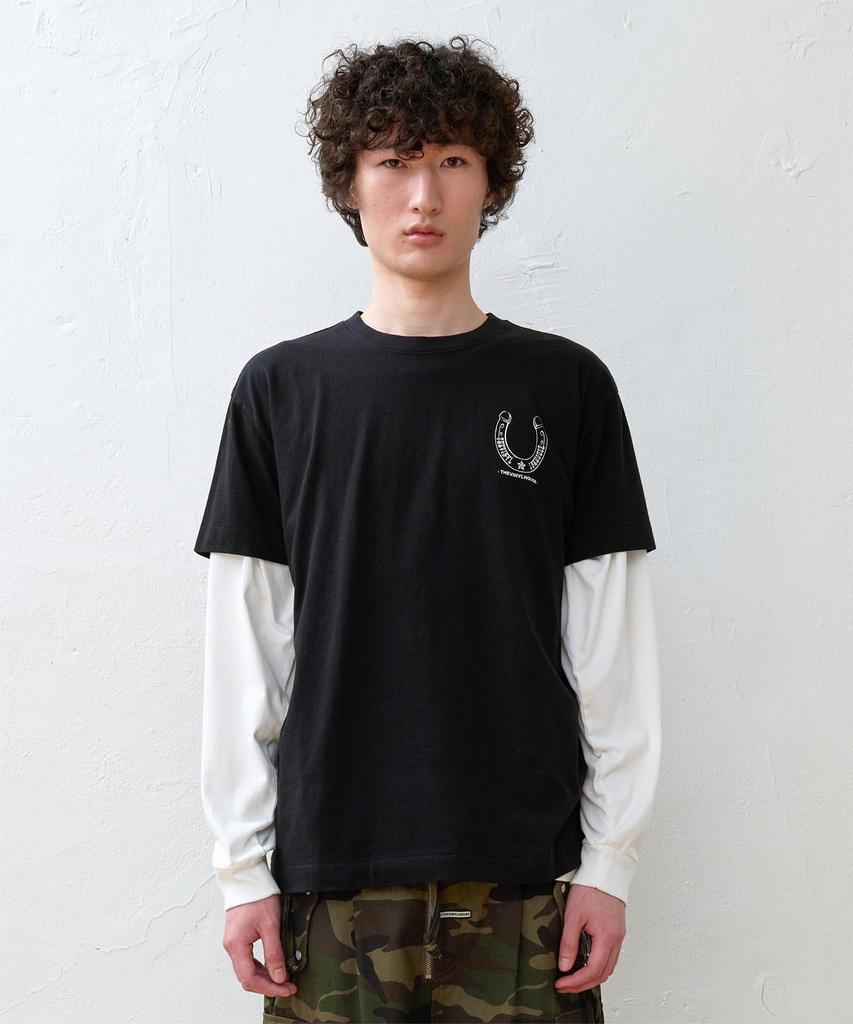 THEVINYLHOUSE Lucky House Tee Black