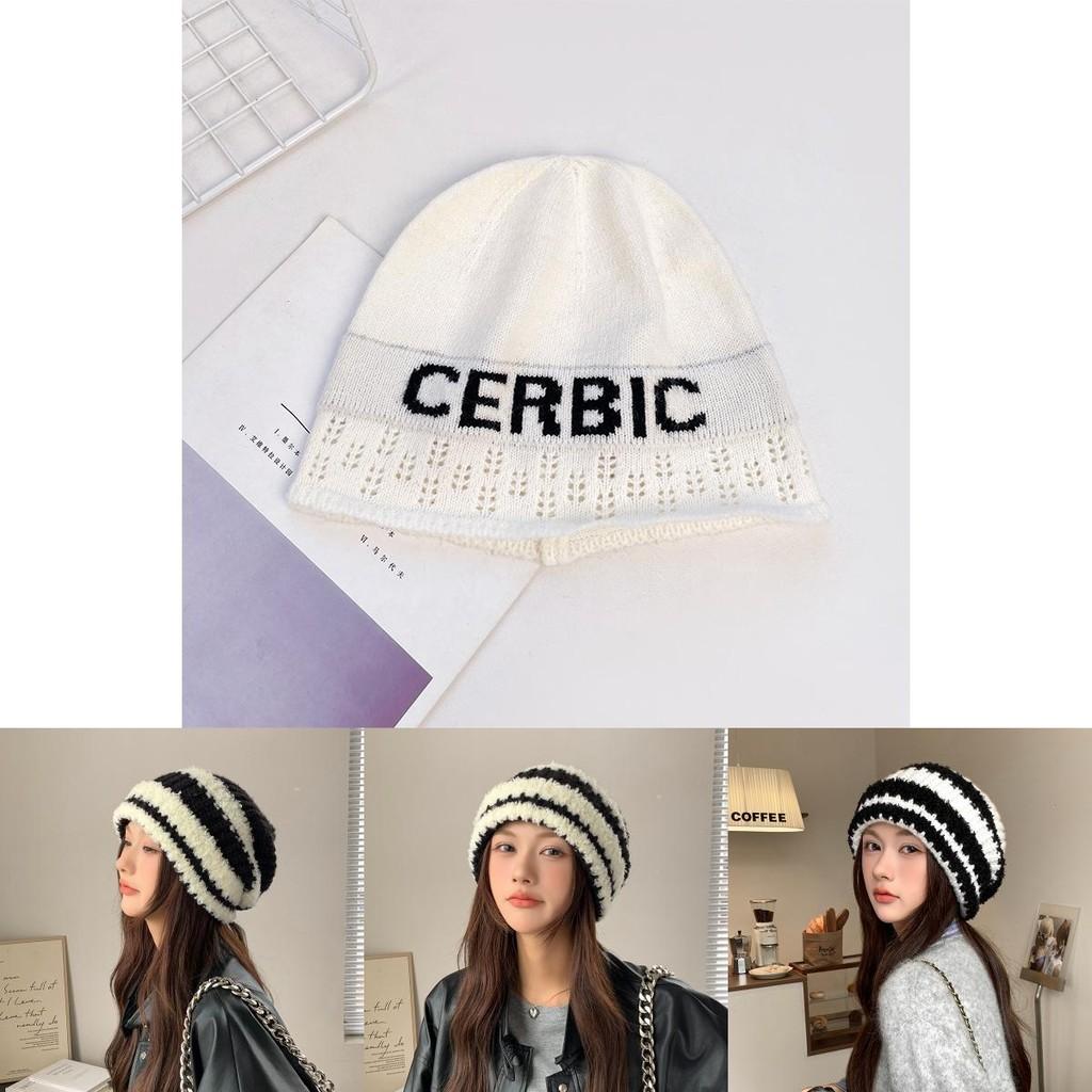Style Knit Hat For Women With Warmth And Wide Brim For Autumn Winter Comfort