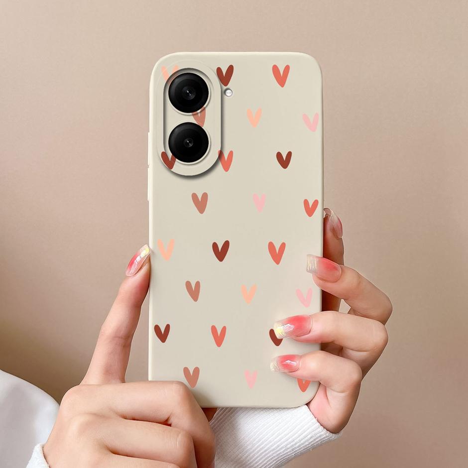 Case For Xiaomi Redmi A5 Avocado Love Heart Camera Protection Non-slip Personalized Simplicity Liquid Shell For RedmiA5 Cover
