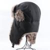 Sowjetisches Wappen Lei Feng Hut winddicht warm Ohrenschützer Hut Herren und Damen Outdoor Reiten Nordost warmer Hut Winter neu