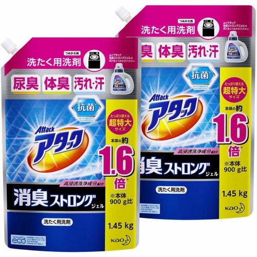 

[bulk purchase] attack deodorant strong gel refill 1450g x 2 pieces